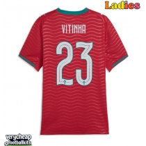 Portugal Vitinha #23 Replica Home Shirt Ladies World Cup 2026 Short Sleeve
